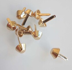 Angel Çanta Aksesuar 10Lu Light Gold Kabara Huni Model - Angel Çanta Aksesuar