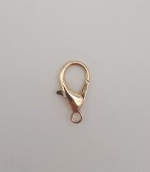 Angel Çanta Aksesuar 2.3 Cm Light Gold Zincir Uç Kancası 1 Adet - Angel Çanta Aksesuar