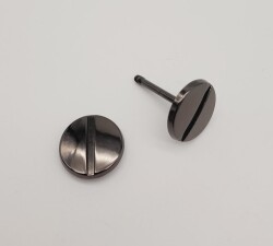 Angel Çanta Aksesuar 2.5 cm Vidalı Böce Füme Renk - Angel Çanta Aksesuar