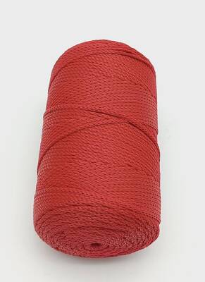 Angel Çanta Aksesuar Angel Koyu Kırmızı Renk Polyester Makrome