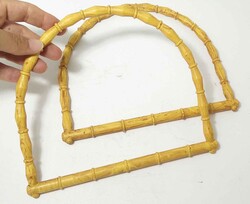 Angel Çanta Aksesuar - Angel Çanta Aksesuar Bambu Görünümlü Plastik Çanta Sapı
