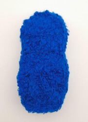 Angel Çanta Aksesuar Buklet Boucle İp Saks Mavi Renk No:006 - Thumbnail