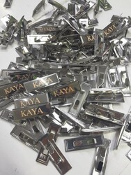 Angel Çanta Aksesuar Kişiye Özel Metal Etiket Plaka Süs 50 Adet - Thumbnail