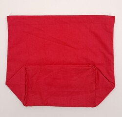 Angel Çanta Aksesuar Örgü Çantaya Hazır Astar Tabanlı 22x12 cm Kırmızı Renk - Thumbnail