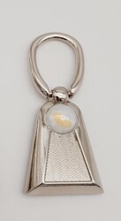Angel Çanta Aksesuar Boncuk Detaylı Gümüş Renk Kulpluk 1 Adet - Thumbnail