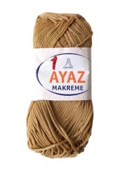 Angel Çanta Aksesuar 100 Gram Polyester Makrome No:1 Sütlü Kahve - Angel Çanta Aksesuar