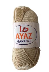 Angel Çanta Aksesuar 100 Gram Polyester Makrome No:10 Bej - Angel Çanta Aksesuar