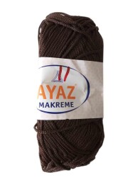 Angel Çanta Aksesuar 100 Gram Polyester Makrome No:11 Koyu Kahve - Angel Çanta Aksesuar