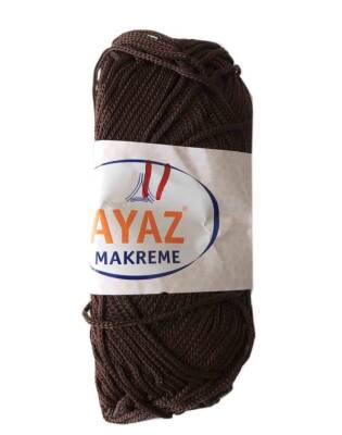 Angel Çanta Aksesuar 100 Gram Polyester Makrome No:11 Koyu Kahve - 1