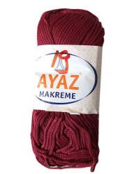 Angel Çanta Aksesuar 100 Gram Polyester Makrome No:19 Bordo - Angel Çanta Aksesuar