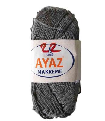 Angel Çanta Aksesuar 100 Gram Polyester Makrome No:22 Koyu Gri - 1