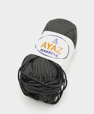 Angel Çanta Aksesuar 100 Gram Polyester Makrome No:24 Antrasit - 1