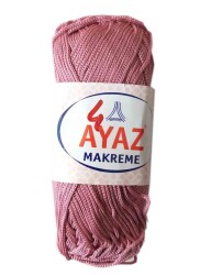 Angel Çanta Aksesuar 100 Gram Polyester Makrome No:4 Gülkurusu - Angel Çanta Aksesuar