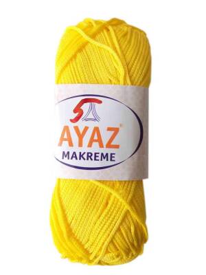 Angel Çanta Aksesuar 100 Gram Polyester Makrome No:5 Sarı - 1