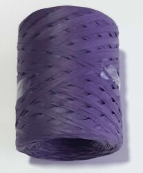 Angel Çanta Aksesuar 100 Gr Rafya İp Mor Renk (23 Numara) - Angel Çanta Aksesuar