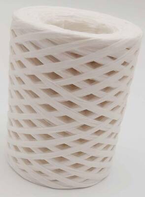 Yeni İthal Rafya İp 100 gr Beyaz (G14) - 1