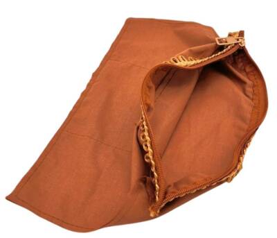 Angel Çanta Aksesuar 20X30 Cm Dikilmiş Fermuarlı Astar Açık Kahve Renk - 1