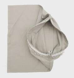 Angel Çanta Aksesuar 28x28 cm Fermuarsız Dikilmiş Astar Koyu Gri - Angel Çanta Aksesuar