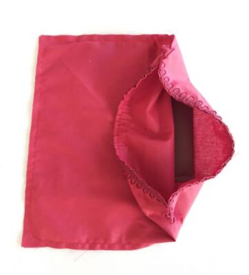 Angel Çanta Aksesuar Fermuarsız 28X28 Cm Dikilmiş Astar Bordo - 1