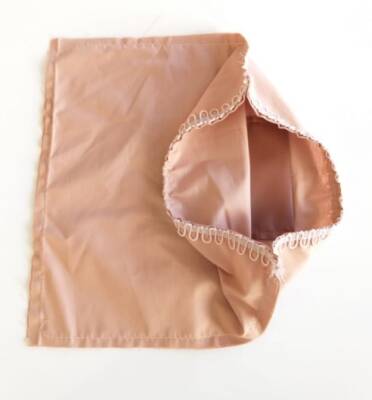 Angel Çanta Aksesuar Fermuarsız 28X28 Cm Dikilmiş Astar Sütlü Kahve - 1