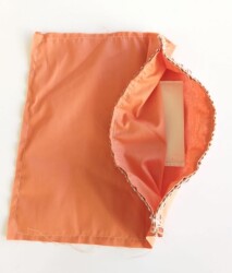 Angel Çanta Aksesuar Fermuarsız 28X28 Cm Dikilmiş Astar Taba - Angel Çanta Aksesuar