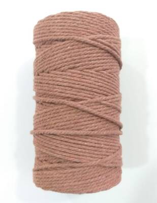 Angel Çanta Aksesuar 3 Büküm Makrome İpi Taba - 1