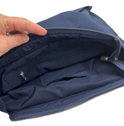 Angel Çanta Aksesuar 30x25 Cm Dikilmiş Fermuarlı Astar Lacivert Renk - 2