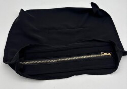 Angel Çanta Aksesuar 30x25 Cm Dikilmiş Fermuarlı Astar Siyah Renk - 3