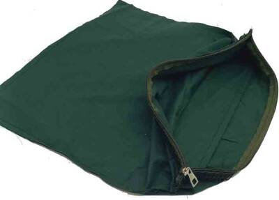 Angel Çanta Aksesuar 38X38 Cm Dikilmiş Fermuarlı Astar Koyu Yeşil - 1