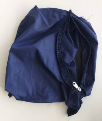 Angel Çanta Aksesuar Lacivert 38X38 Cm, Dikilmiş Halde, Fermuarlı Astar - 1