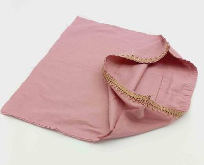 Angel Çanta Aksesuar 38X38 Cm Fermuarsız Dikilmiş Astar Açık Gül Kurusu - 1