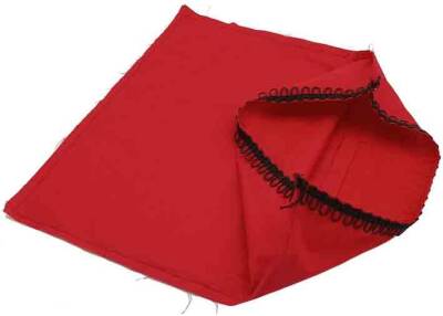 Angel Çanta Aksesuar 38X38 Cm Fermuarsız Dikilmiş Astar Kırmızı - 1