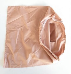 Angel Çanta Aksesuar Fermuarsız 38X38 Cm Dikilmiş Astar Sütlü Kahve - Angel Çanta Aksesuar