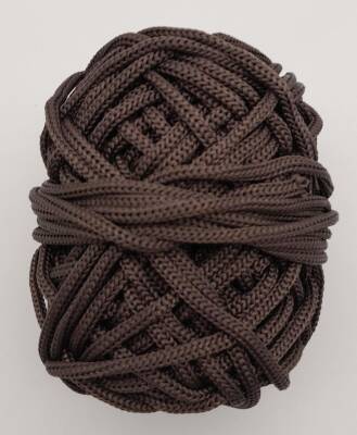 Angel Çanta Aksesuar 5 mm Kahverengi Polyester Makrome - 2