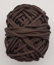 Angel Çanta Aksesuar 5 mm Kahverengi Polyester Makrome - 2