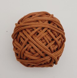 Angel Çanta Aksesuar 5 mm Taba Renk Polyester Makrome - 2