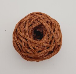 Angel Çanta Aksesuar 5 mm Taba Renk Polyester Makrome - 3