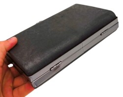 Angel Çanta Aksesuar Abiye Çanta Kalıbı Gül Model Füme Metalli (NOT:ÇANTA DEĞİLDİR) - 4