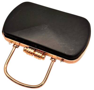 Angel Çanta Aksesuar Abiye Çanta Kalıbı Light Gold Metalli (No:52) (NOT:ÇANTA DEĞİLDİR) - 1