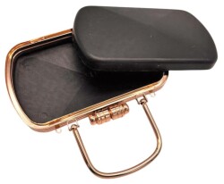 Angel Çanta Aksesuar Abiye Çanta Kalıbı Light Gold Metalli (No:52) (NOT:ÇANTA DEĞİLDİR) - 2