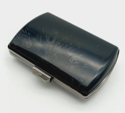 Angel Çanta Aksesuar Abiye Çanta Kalıbı Oval Kenar Füme Metal - 1