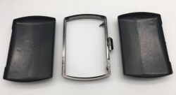 Angel Çanta Aksesuar Abiye Çanta Kalıbı Oval Kenar Füme Metal - 2