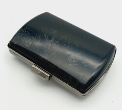 Angel Çanta Aksesuar Abiye Çanta Kalıbı Oval Kenar Füme Metal (NOT:ÇANTA DEĞİLDİR) - Angel Çanta Aksesuar