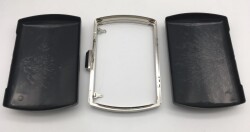 Angel Çanta Aksesuar Abiye Çanta Kalıbı Oval Kenar Gümüş Metal - 2