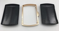 Angel Çanta Aksesuar Abiye Çanta Kalıbı Oval Kenar Light Gold Metal (NOT:ÇANTA DEĞİLDİR) - 2