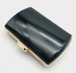 Angel Çanta Aksesuar Abiye Çanta Kalıbı Oval Kenar Light Gold Metal (NOT:ÇANTA DEĞİLDİR) - Angel Çanta Aksesuar