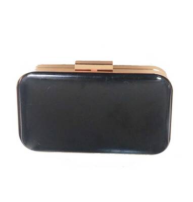 Angel Çanta Aksesuar Abiye Çanta Kalıbı Oval Köşe Light Gold Metalli (NOT:ÇANTA DEĞİLDİR) - 1