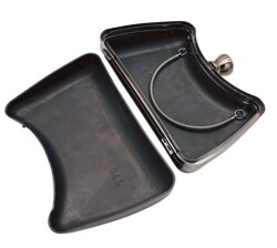 Angel Çanta Aksesuar Abiye Çanta Kalıbı Tektaşlı Füme Metalli (NO:65) (NOT:ÇANTA DEĞİLDİR) - 4