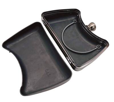 Angel Çanta Aksesuar Abiye Çanta Kalıbı Tektaşlı Füme Metalli (NO:65) (NOT:ÇANTA DEĞİLDİR) - 4