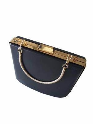 Angel Çanta Aksesuar Abiye Çanta Kalıbı Tutma Saplı Light Gold Metalli (NOT:ÇANTA DEĞİLDİR) - 1